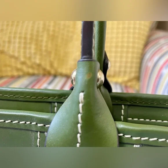 Dooney & Bourke Olive Green Tote - Picture 10 of 14